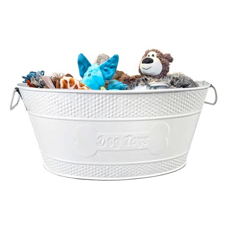 dog toy box metal|chew proof dog toy box.